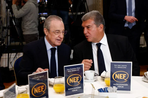 FLorentino Pérez e Laporta - Metrópoles