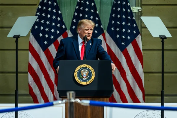 Trump na Casa Branca