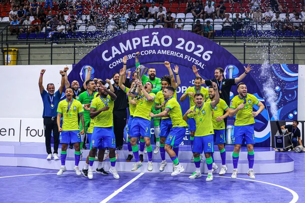Os gols do título da Seleção Brasileira na Copa América de futsal