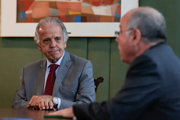Ministro da Defesa, José Múcio, e comandante da FAB, Marcelo Kanitz