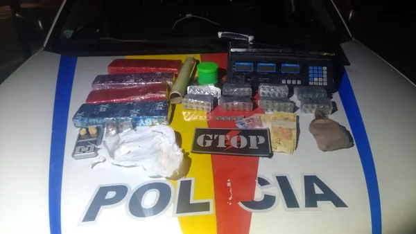 Homem é preso suspeito de transformar casa em ponto de venda de drogas