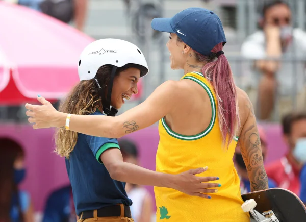 Pâmela e Leticia são eliminadas e Brasil terá Rayssa na final do skate