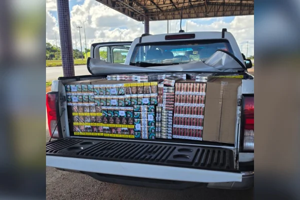 mercadoria apreendida pela Receita do DF