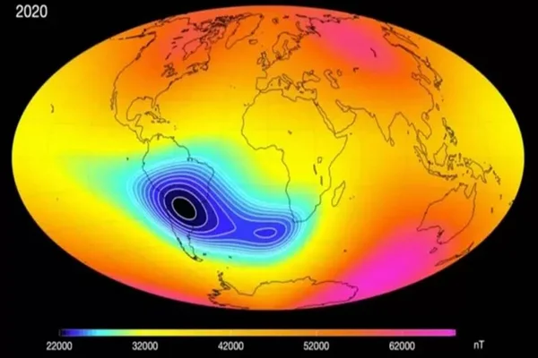 Anomalia no campo magnético da Terra cresce e preocupa cientistas