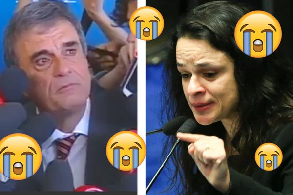 Janaína Paschoal e Cardozo choram durante sessão do impeachment