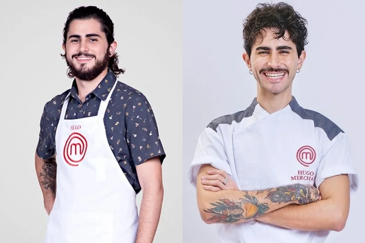 Hugo Merchan: vice-campeão da 6ª temporada do MasterChef Brasil, em 2018. Era dentista quando participou do reality e depois migrou para a gastronomia. Hugo Merchan: vice-campeão da 6ª temporada do MasterChef Brasil, em 2018. Era dentista quando participou do reality e depois migrou para a gastronomia.