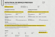 Nota fiscal elaborada pela editoria de Artes do Metrópoles com as informações do documento original Nota fiscal elaborada pela editoria de Artes do Metrópoles com as informações do documento original