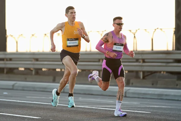 Imagem colorida de maratona