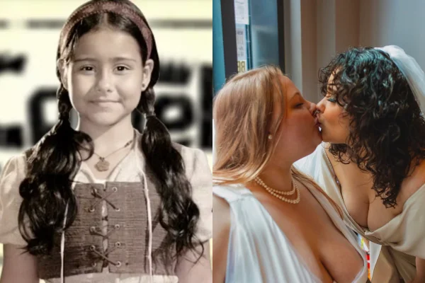 Ex-atriz mirim da Globo se casa com a namorada em cerimônia nos EUA