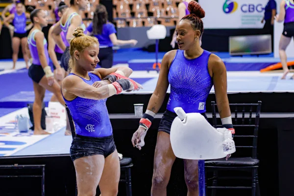 Com Rebeca Andrade, treinos do Brasileiro de Ginástica começam no DF