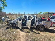 Quatro pessoas estavam no veículo no momento do acidente Quatro pessoas estavam no veículo no momento do acidente
