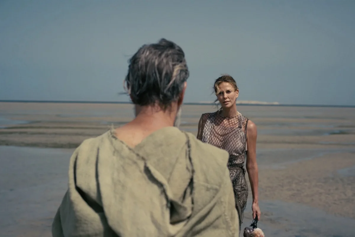 Charlize Theron (Calipso) no filme A Odisseia Charlize Theron (Calipso) no filme A Odisseia
