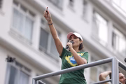 Michelle Bolsonaro em ato em São Paulo