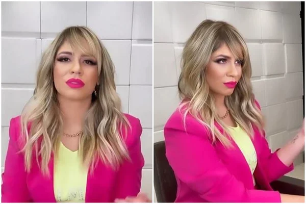 Mais loira e com franjinha, Marília Mendonça diz: “Dona do meu nariz”
