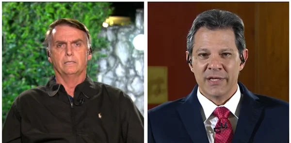 Lupa checa entrevistas de Bolsonaro e Haddad ao Jornal Nacional