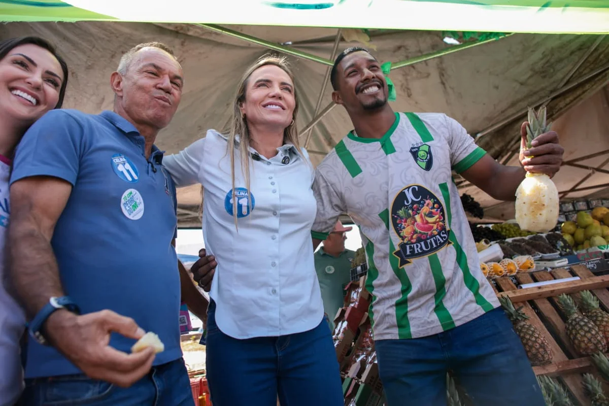 A governadora Celina Leão em agenda na Rodoviária do Gama A governadora Celina Leão em agenda na Rodoviária do Gama