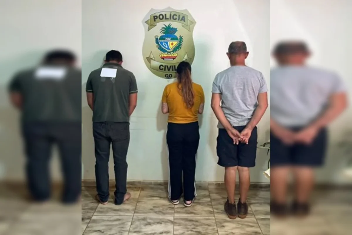 Mãe, padrado e fazendeiro presos Mãe, padrado e fazendeiro presos