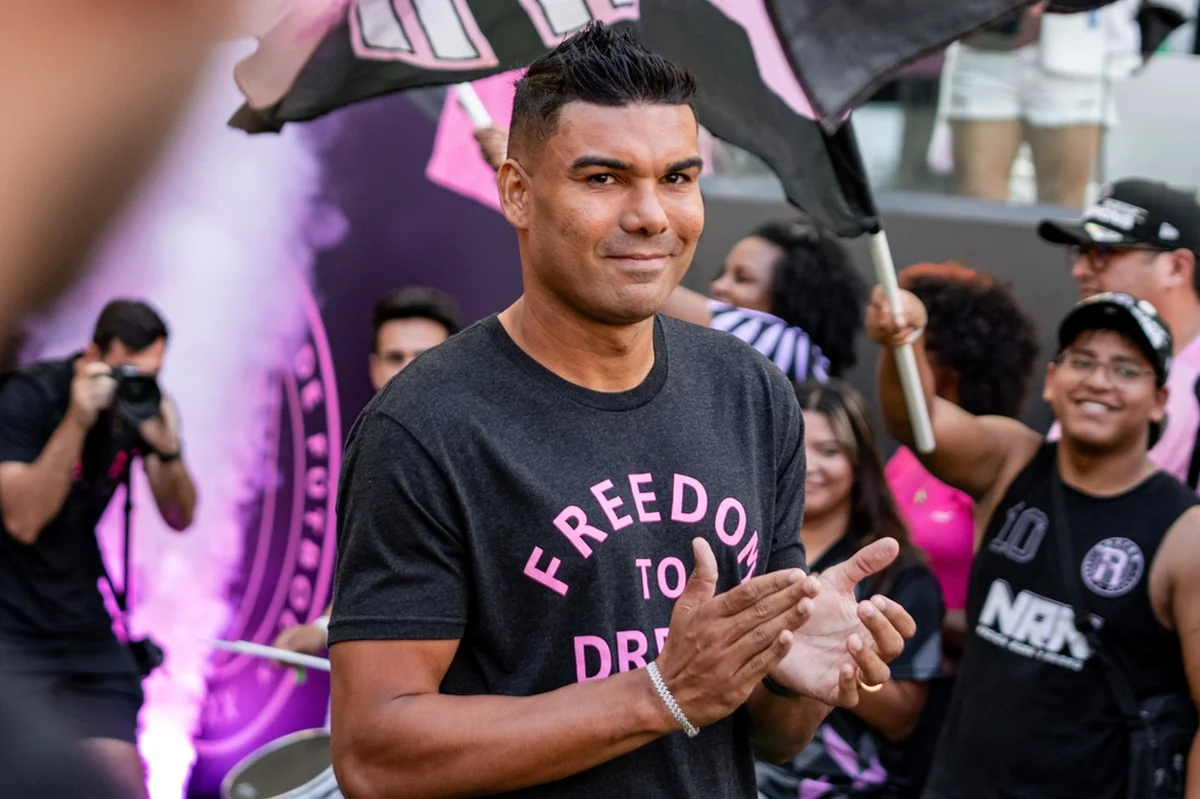 Casemiro se apresentou ao Inter Miami nessa quinta-feira (30/7) Casemiro se apresentou ao Inter Miami nessa quinta-feira (30/7)