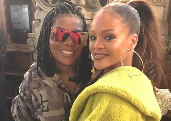 Ludmilla e Rihanna se encontram em Paris