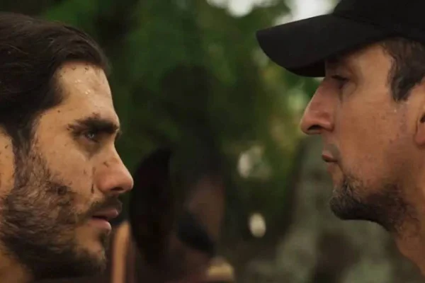 Foto colorida de Trindade e José Lucas em Pantanal-Metrópoles