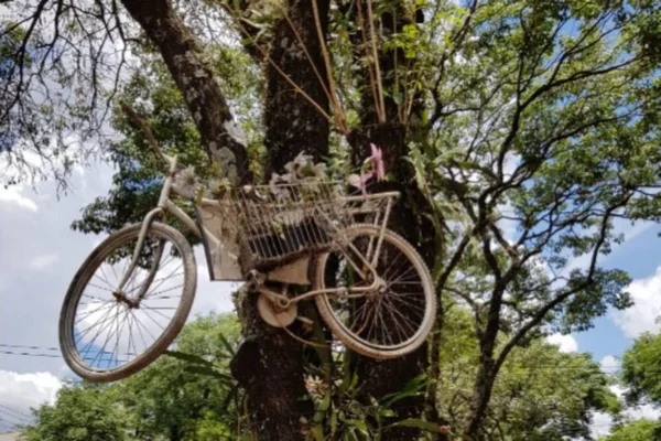 ghost bike bicicleta fantasma