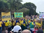 Ato contra ministros do STF foi realizado em Brasília nesta segunda-feira (7/9) Ato contra ministros do STF foi realizado em Brasília nesta segunda-feira (7/9)