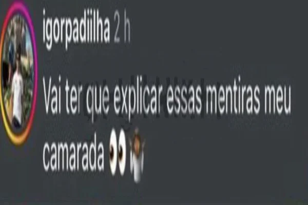 Primo de Raphinha reage após Vampeta expor problemas financeiros - destaque galeria Primo de Raphinha reage após Vampeta expor problemas financeiros - destaque galeria