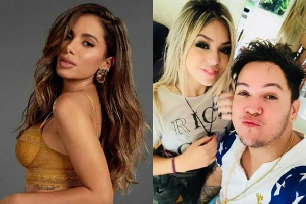 Treta! Anitta elogia Melody, mas faz dura crítica ao pai dela e ele rebate