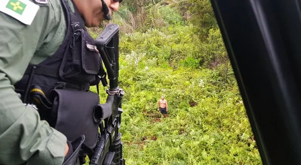Policial militar é resgatado na mata após tentativa de assalto no DF