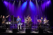 Os músicos de saxofone do projeto Quadrilátero