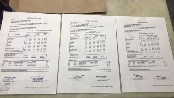 Homem vendia diplomas falsos de ensino médio por R$ 350 no DF