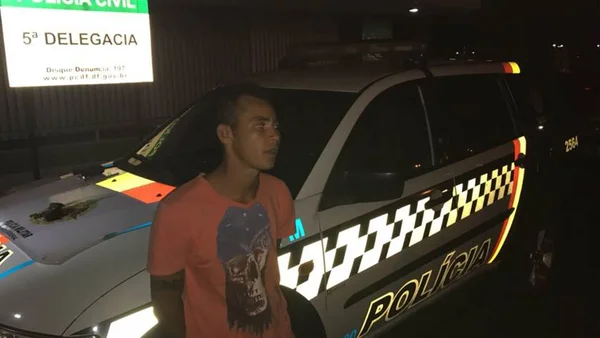 PM prende acusado de matar ajudante de pedreiro na 713 Norte