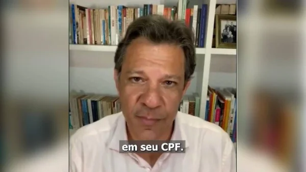 Golpe com vídeo do ministro Haddad