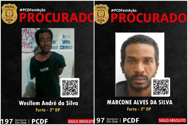 De peruca colorida e faca, “palhaço do crime” furta lojas na Asa Norte - destaque galeria De peruca colorida e faca, “palhaço do crime” furta lojas na Asa Norte - destaque galeria