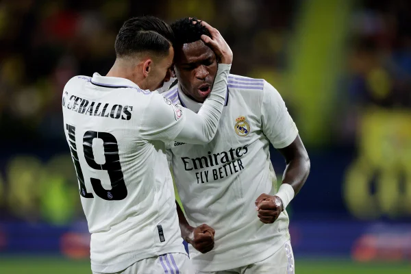 Real Madrid comemora gol