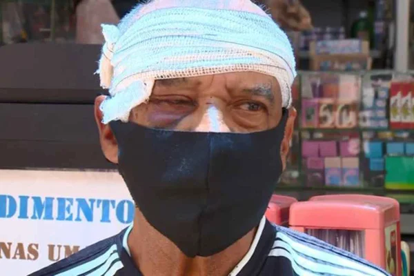 Idoso é agredido em Campinas