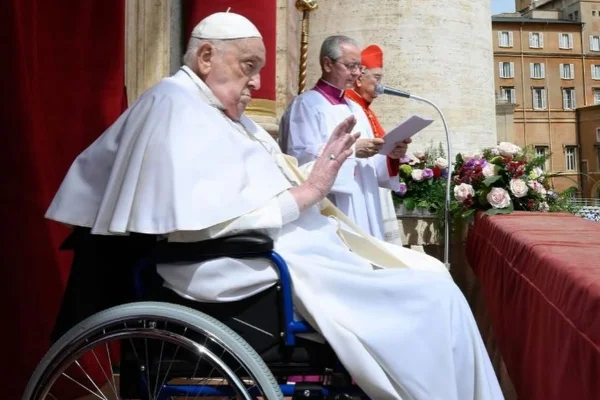 Veja a última aparição pública de Papa Francisco na Pascoa - Metrópoles