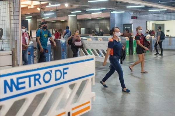 Metrô-DF terá alterações no funcionamento neste fim de semana. Entenda