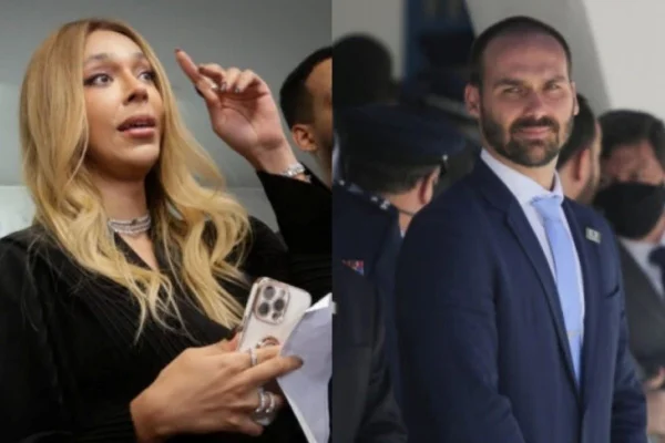 Erika Hilton Eduardo Bolsonaro