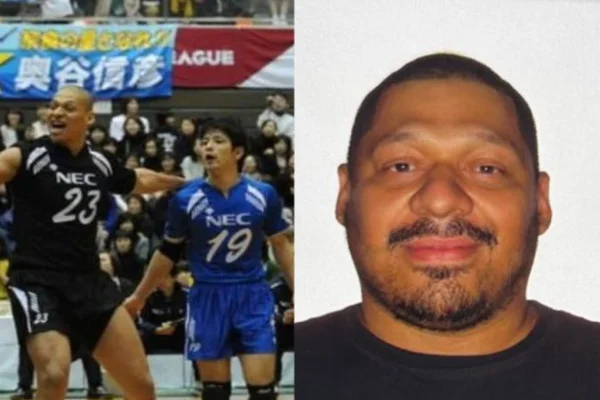 Imagem colorida, jogador volei morto - Metrópoles