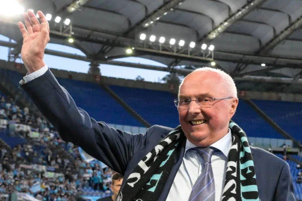 Imagem colorida de Sven-Göran Eriksson