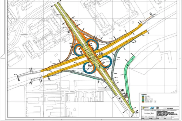 mapa viaduto