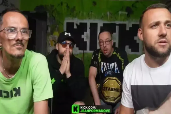 JP (esquerda) era constantemente submetido a humilhações por parte de seus colegas streamers, como Naruto (direita)
