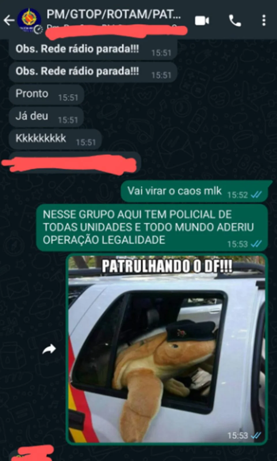 PMs admitem “operação tartaruga” após roubo à Embaixada dos EUA no DF - imagem 2 PMs admitem “operação tartaruga” após roubo à Embaixada dos EUA no DF - imagem 2