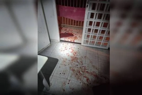 Sangue no chão