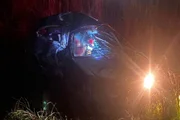 Jovem morreu após carro bater em poste e cair em ribanceira
