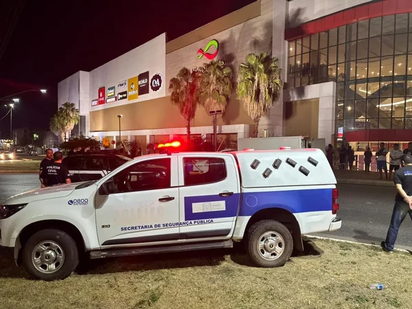 Imagem colorida de carro da SSP-MT - Metrópoles