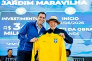 Presidente Lula e o prefeito do Rio, Eduardo Cavalieri
