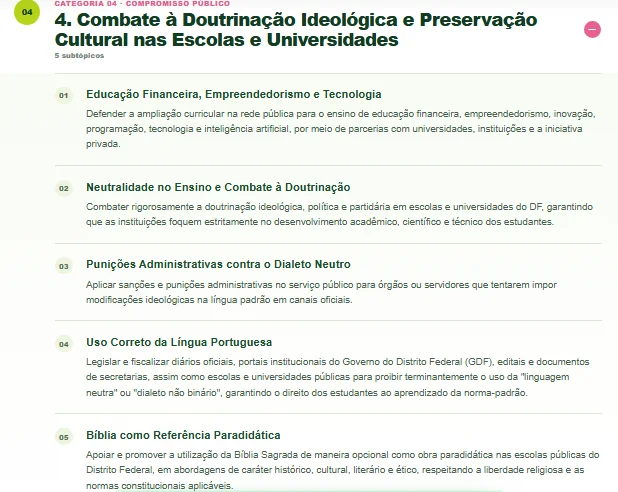Candidata de Nikolas eleita no DF defende o combate à ideologia de gênero - imagem 4 Candidata de Nikolas eleita no DF defende o combate à ideologia de gênero - imagem 4
