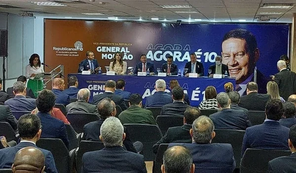 Vice-presidente Hamilton se filiou ao Republicanos para disputar uma vaga no Senado